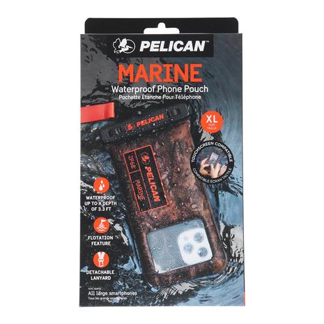 ペリカン（PELICAN）（メンズ、レディース）防水 防塵 スマートフォンケース フローティングポーチ XL PP050724 CAMO /XL スマホ操作 水に浮く｜victoriasurfandsnow｜10