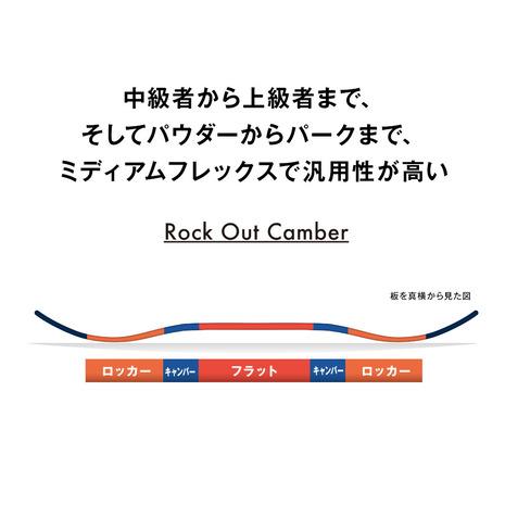 サロモン スノーボード ボード 板 スノボ 153 ロックアウト キャンバー SALOMON（サロモン） （メンズ）スノーボード板 スノボ 23-24 CRAFT