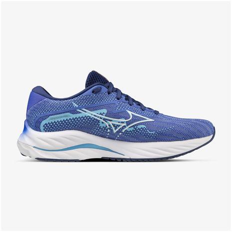 ミズノ（MIZUNO）（レディース）ランニング シューズ ウェーブ ライダー 27 ブルー ホワイト  J1GD230325 スニーカー ジョギング クッション性 安定性 反発性｜victoriasurfandsnow｜05