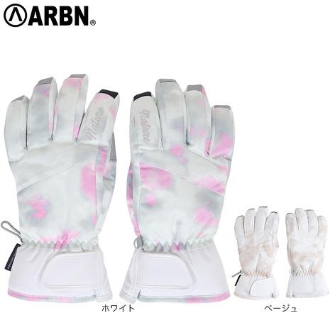 ARBNスノーウェア１４０美品手袋セット ARBN（エアボーン） （レディース）グローブ スキー スノーボード