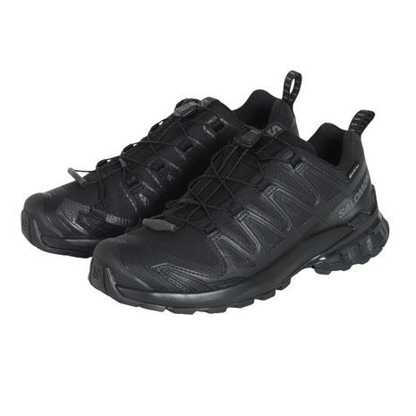 サロモン（SALOMON）（レディース）トレッキングシューズ ローカット 登山靴 XA PRO 3D V9 GORE-TEX L47270800 ブラック