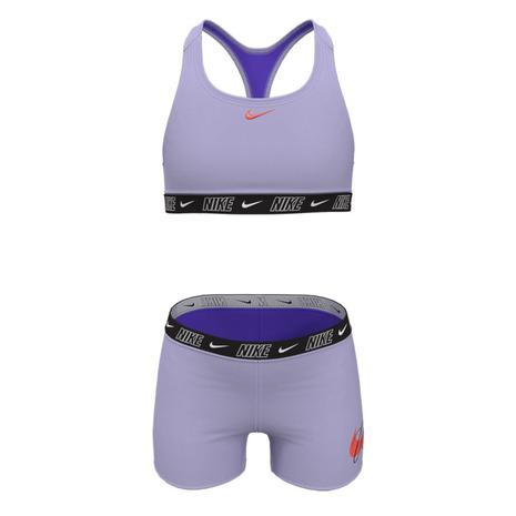 NIKE（ナイキ） （キッズ）ガールズ レーサーバックビキニ&ショーツ