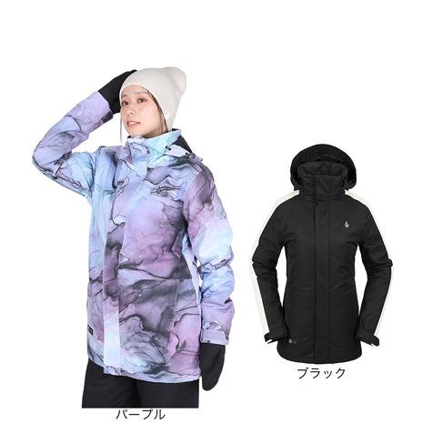 4440【新品タグ付き】ボルコム スノボウェア ジャケット 花柄 レディース 黒 4440【新品タグ付き】ボルコム スノボウェア ジャケット 花柄