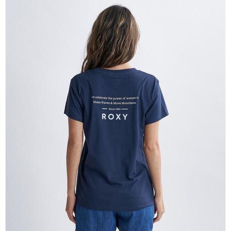 ロキシー（ROXY）（レディース）POWER OF WOMEN 半袖Tシャツ 24SPRST241081NVY｜victoriasurfandsnow｜02