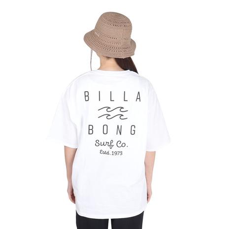 ビラボン（BILLABONG）（レディース）SOFT CLEAN ロゴ ルーズTシャツ BE013211 WHT｜victoriasurfandsnow｜04