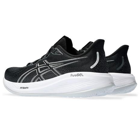 アシックス（ASICS）（レディース）ランニングシューズ ゲル キュムラス26 ブラック ホワイト 1012B599.002 スニーカー ジョグ クッション性｜victoriasurfandsnow｜07