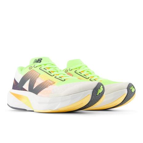 ニューバランス（new balance）（メンズ）ランニングシューズ 部活 FuelCell Rebel v4 LL4 MFCXLL4 D フューエルセル レベル v4 軽量 反発 ホワイト ライム｜victoriasurfandsnow｜06