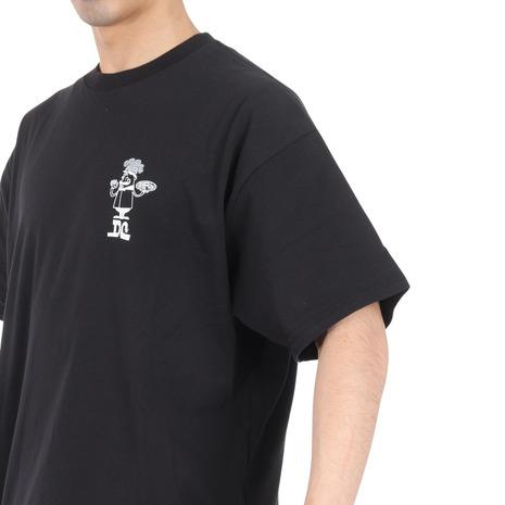 ディーシーシューズ（DC SHOES）（メンズ）24 PIZZA 半袖Tシャツ 24SUDST242030YBLK｜victoriasurfandsnow｜07