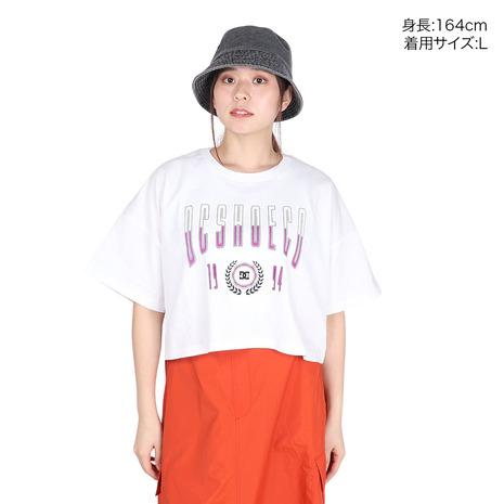 ディーシーシューズ（DC SHOES）（レディース）DROPOUT ショートスリーブTシャツ 24SULST242312YWHT｜victoriasurfandsnow｜02