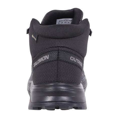 サロモン（SALOMON）（レディース）トレッキングシューズ 登山靴 山登り アウトライズ ミッド OUTRISE MID GORE-TEX W L47160500 ゴアテックス 防水