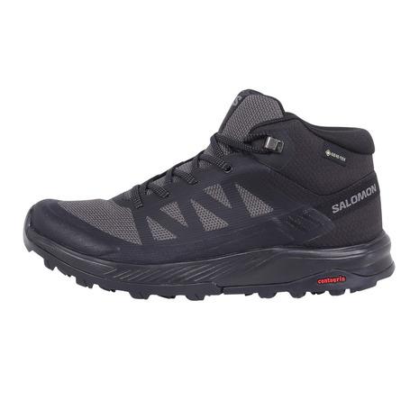 サロモン（SALOMON）（レディース）トレッキングシューズ 登山靴 山登り アウトライズ ミッド OUTRISE MID GORE-TEX W L47160500 ゴアテックス 防水