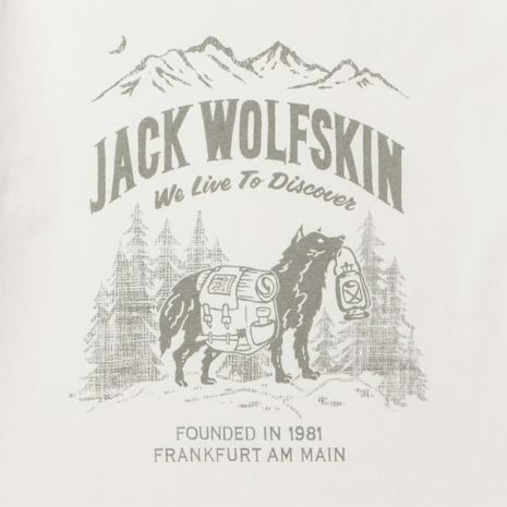 ジャックウルフスキン（JackWolfskin）（メンズ）半袖Tシャツ JP WANDER WOLF T 5033971｜victoriasurfandsnow｜09