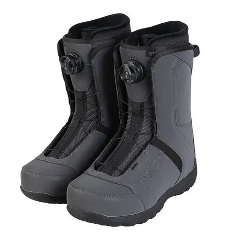 HEAD（ヘッド） （メンズ）スノーボードブーツ 25 STRIKE BOA grey