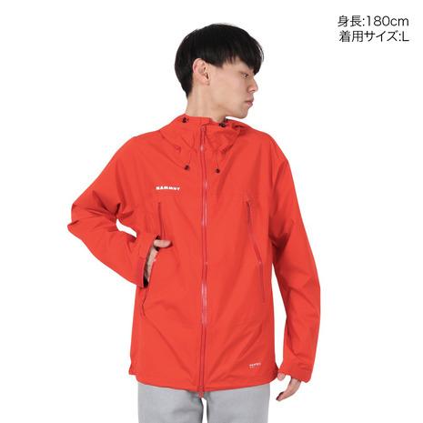 未使用級　L　マムート Mammut Masao Light 2.0　オレンジ MAMMUT（マムート） （メンズ）ジャケット アウター Masao Light 2.0