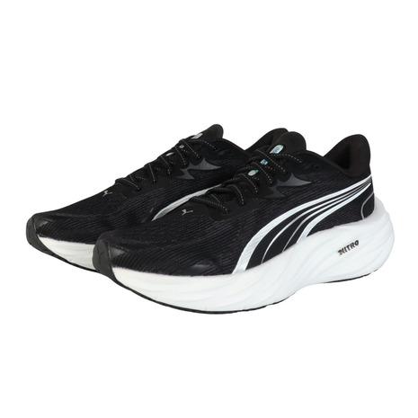 プーマ（PUMA）（メンズ）ランニングシューズ ジョギングシューズ ヴェロシティ ニトロ 4 AP ブラック 31263501 スニーカー | PUMA