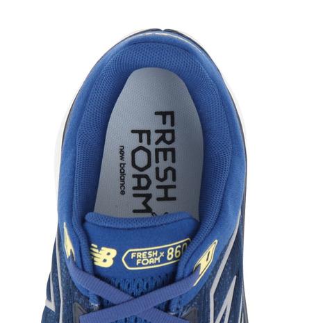 ニューバランス（new balance）（メンズ）ランニングシューズ ジョギングシューズ フレッシュ フォーム X 860 v14 ブルー M86014E4Eの画像