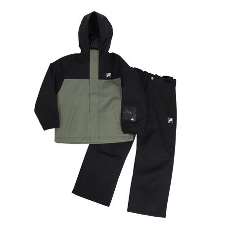 FILA（フィラ） （キッズ）ジュニア 切替スノーウェア 上下セット