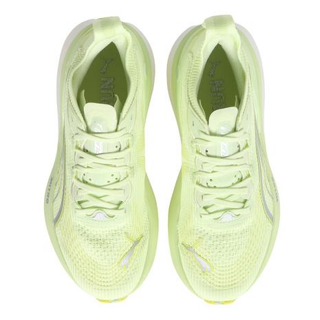 プーマ（PUMA）（レディース）ランニングシューズ ジョギングシューズ フォーエバーラン ニトロ 2 フラッシュイエロー 31047120 スポーツ シューズの画像