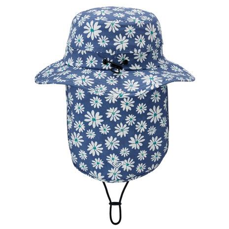 ROXY ロキシー　サンシェード付きバケットハット　サーフィン　マリン系 ROXY（ロキシー） （レディース）WR UV WATER BEACH HAT PRT サーフ