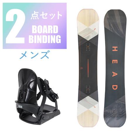 スノボ板 ビンディグ付き HEAD HEAD（ヘッド） （メンズ）HEAD メンズ スノーボード 2点セット 板