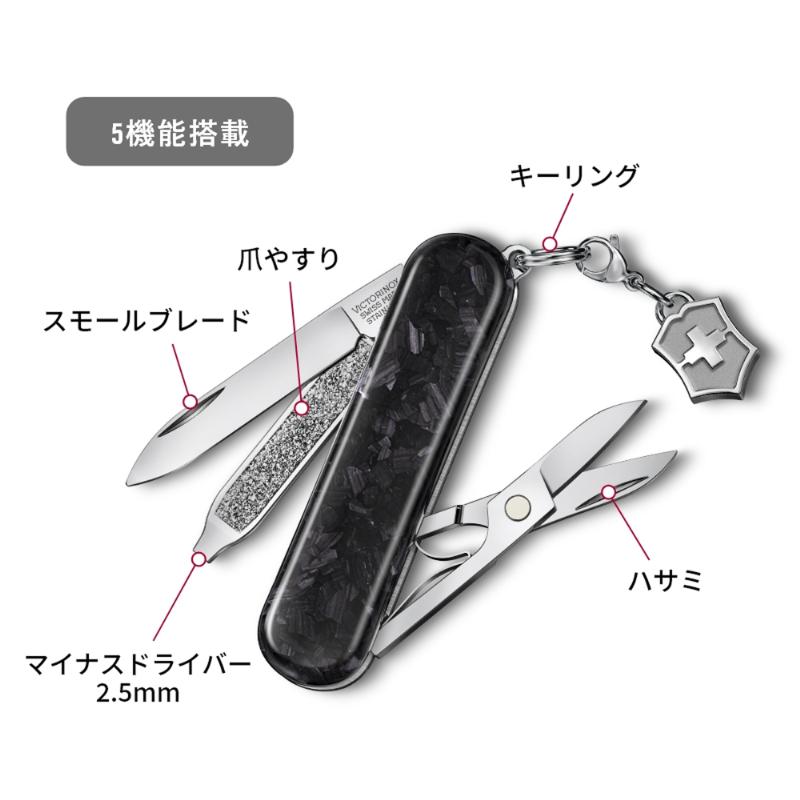 VICTORINOX（ビクトリノックス） 公式 カーボン クラシック