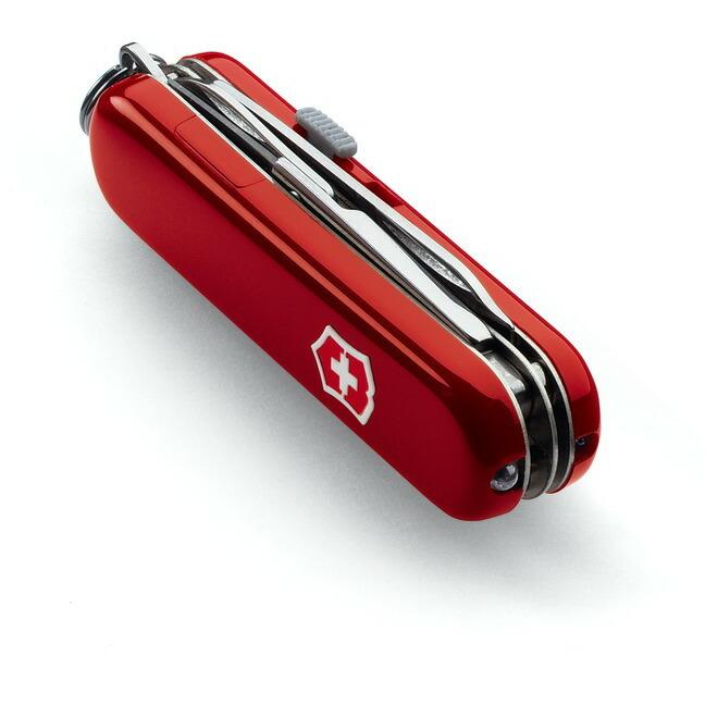 ビクトリノックス VICTORINOX 公式 ミッドナイトマネージャー レッド 正規品 保証書付 ナイフ 懐中電灯 ライト 防犯 防災 LEDライト 小型 電池式 | VICTORINOX | 05
