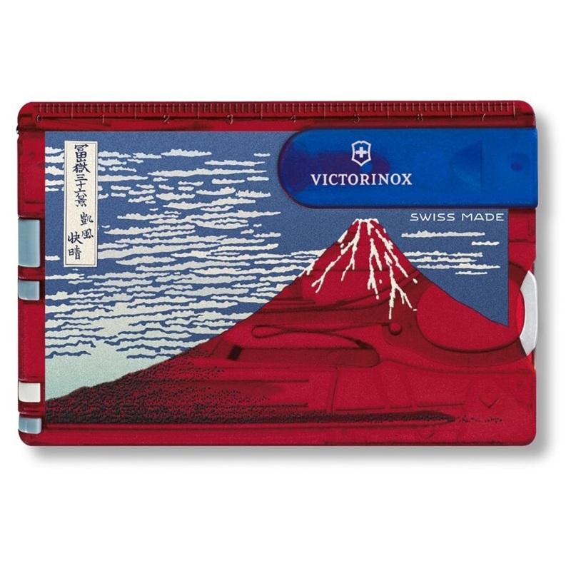 VICTORINOX（ビクトリノックス） 公式 浮世絵スイスカード 赤富士 正規