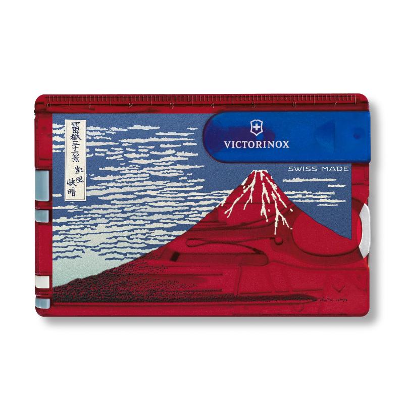 VICTORINOX（ビクトリノックス） 公式 浮世絵スイスカード 赤富士 正規