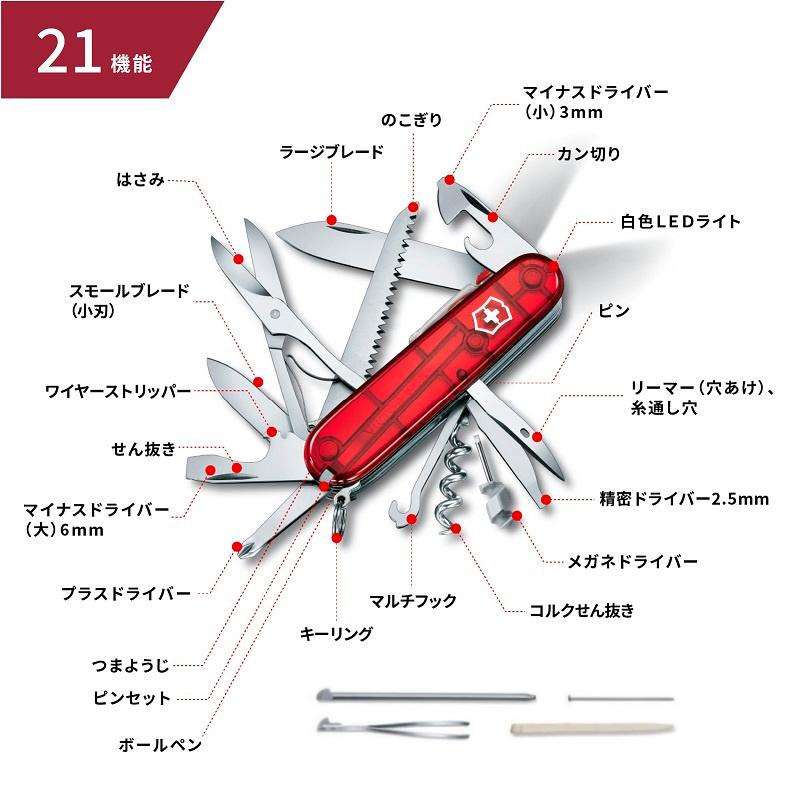 ランヤードプレゼント9/30まで ビクトリノックス VICTORINOX 公式 ハントマンライト 正規品 LEDライト アウトドア ミニライト 停電 懐中電灯 防災グッズ | VICTORINOX | 04