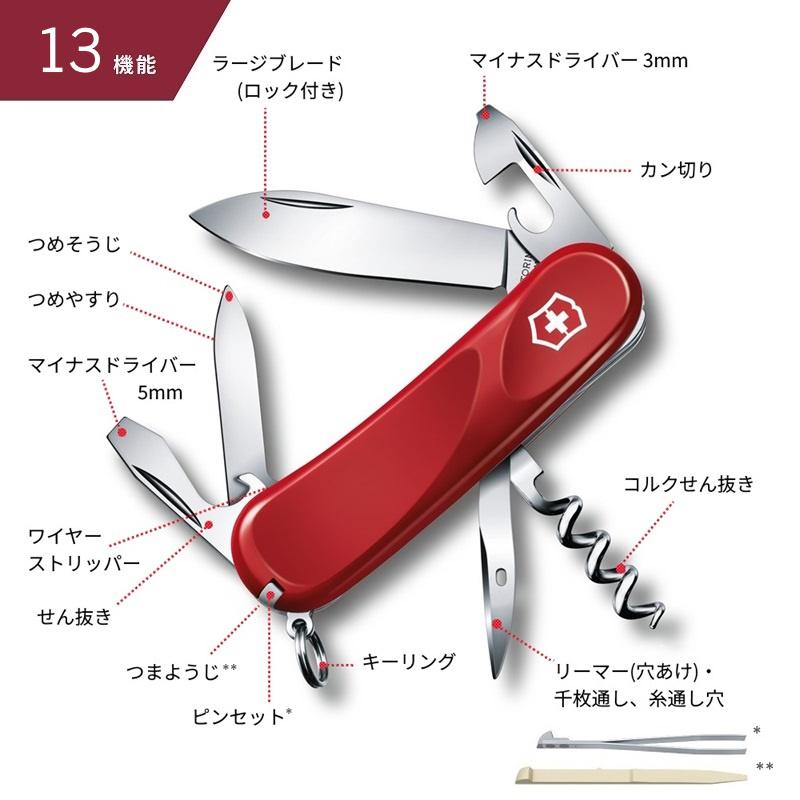 VICTORINOX（ビクトリノックス） 公式 エボリューション10 正規品 防災