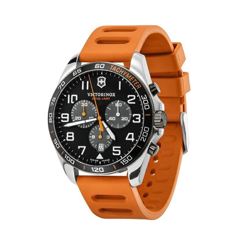マルチツールプレゼント ビクトリノックス 公式 腕時計 VICTORINOX FieldForce Sport Chrono フィールドフォース スポーツクロノ ブラックの画像