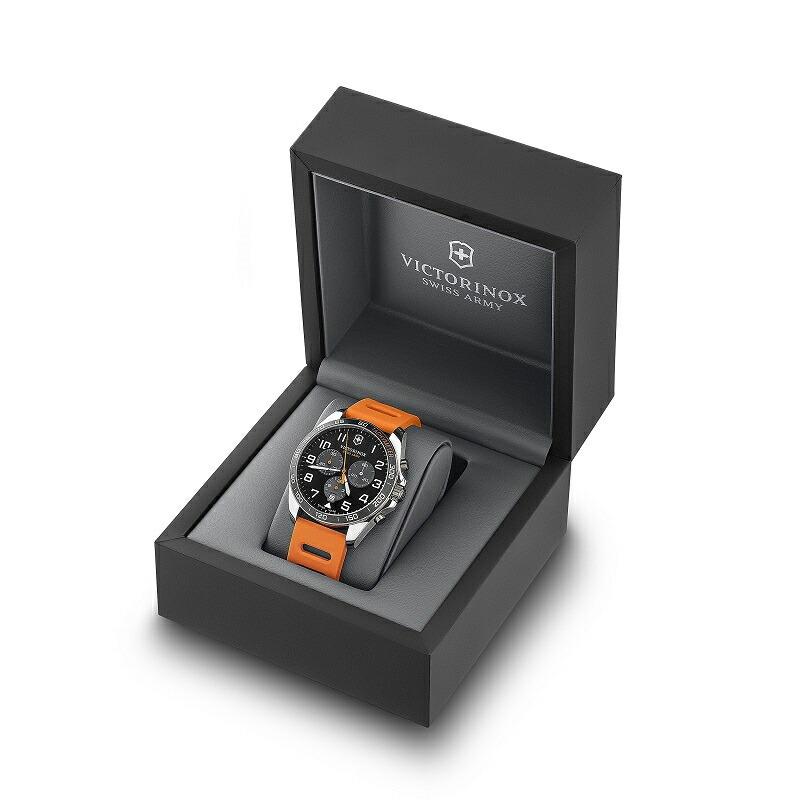 マルチツールプレゼント ビクトリノックス 公式 腕時計 VICTORINOX FieldForce Sport Chrono フィールドフォース スポーツクロノ ブラックの画像