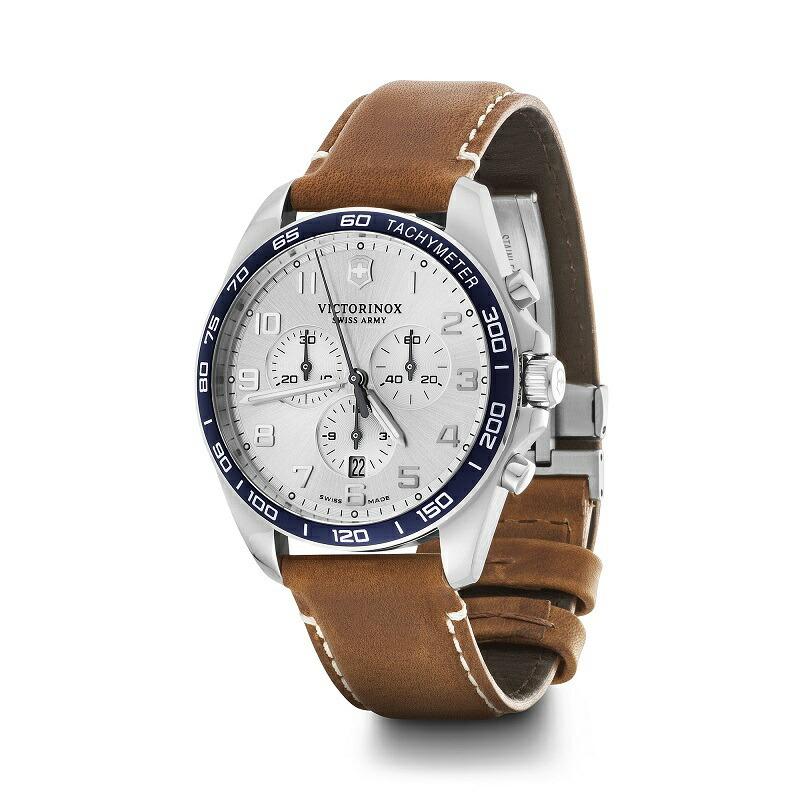 マルチツールプレゼント ビクトリノックス 公式 腕時計 VICTORINOX FieldForce Classic Chrono フィールドフォース クラシッククロノ(シルバーの画像