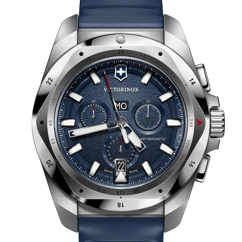 オリジナルCAPプレゼント ビクトリノックス VICTORINOX 公式 I.N.O.X. イノックス クロノ ブルー 241984 正規品 5年保証 時計 腕時計 クロノグラフ アナログの画像