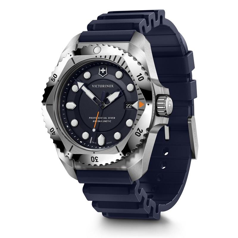 オリジナルCAPプレゼント ビクトリノックス 時計 VICTORINOX 公式 DIVE PRO ダイブプロ クォーツ ステンレススチール ブルー 正規品 5年保証 腕時計 メンズの画像