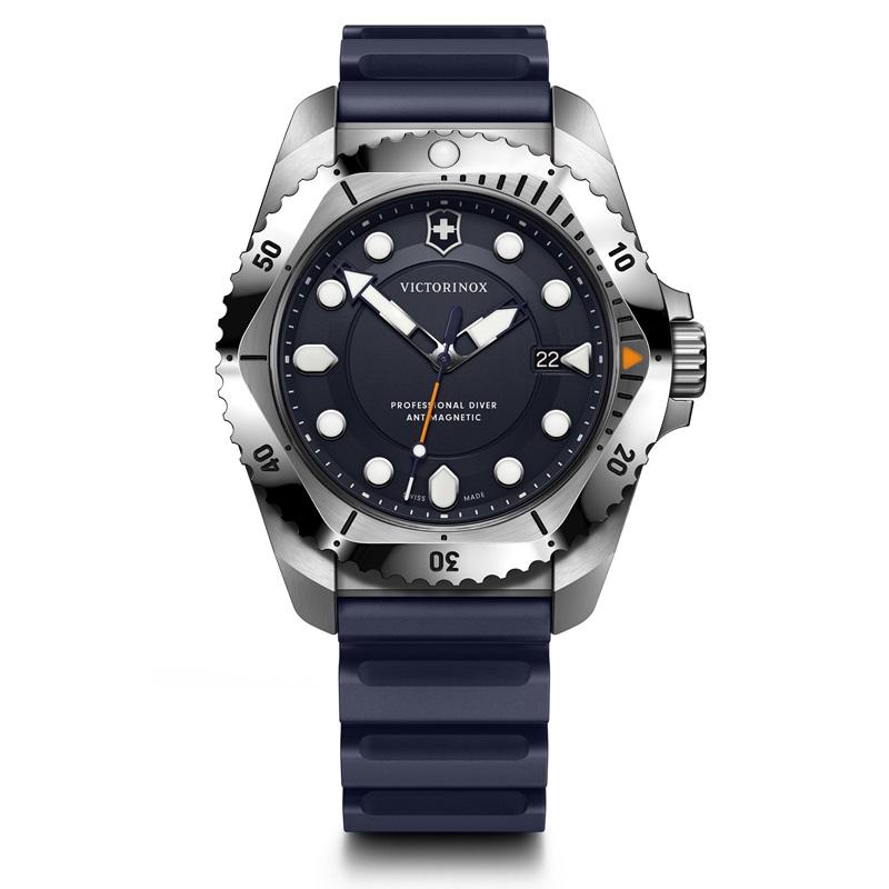 オリジナルCAPプレゼント ビクトリノックス 時計 VICTORINOX 公式 DIVE PRO ダイブプロ クォーツ ステンレススチール ブルー 正規品 5年保証 腕時計 メンズの画像