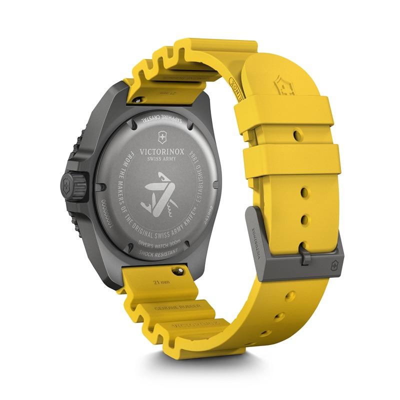 オリジナルCAPプレゼント ビクトリノックス 腕時計 メンズ 防水 VICTORINOX 公式 DIVE PRO ダイブプロ クォーツ チタン ラバー イエロー 正規品 5年保証 時計の画像