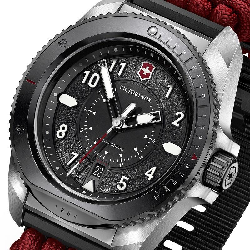 オリジナルCAPプレゼント  数量限定 ビクトリノックス 公式 VICTORINOX ジャーニー JOURNEY 1884 リミテッドエディション 黒 正規品 5年保証 腕時計 メンズの画像