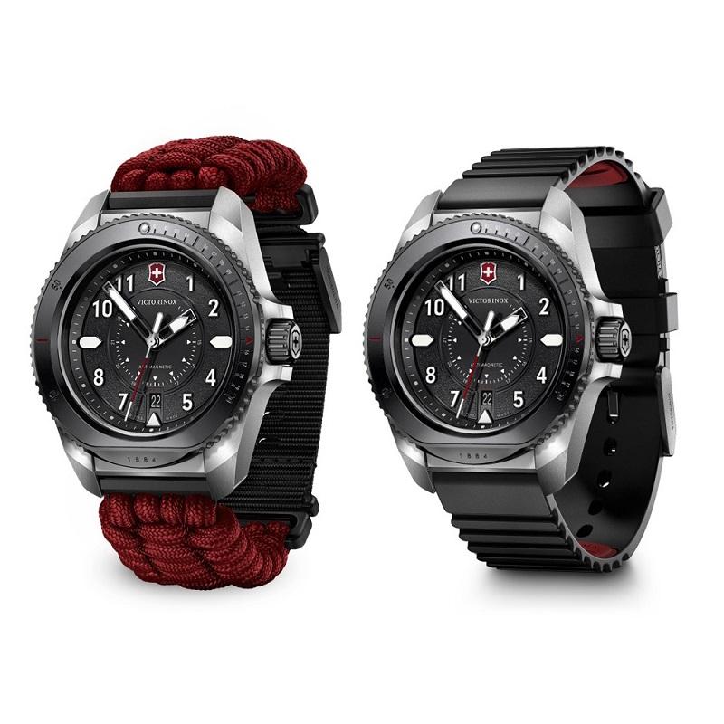 オリジナルCAPプレゼント  数量限定 ビクトリノックス 公式 VICTORINOX ジャーニー JOURNEY 1884 リミテッドエディション 黒 正規品 5年保証 腕時計 メンズの画像
