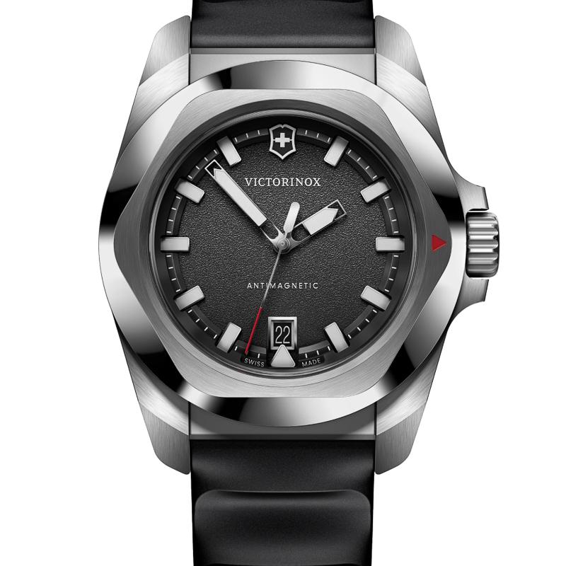 マルチツールプレゼント ビクトリノックス VICTORINOX 公式 I.N.O.X. イノックス クォーツ ブラック 正規品 5年保証 時計 メンズ腕時計の画像