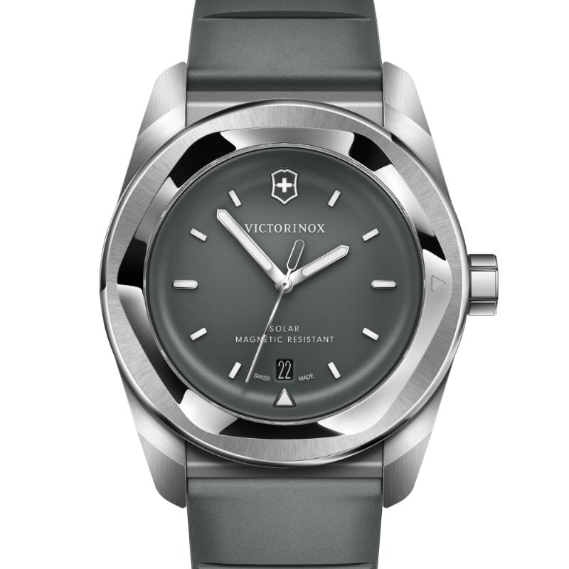 オリジナルCAPプレゼント ビクトリノックス VICTORINOX 公式 コンセプトワン ソーラー ストーム (グレー) ラバー 正規品 5年保証 時計 腕時計 メンズ レディースの画像