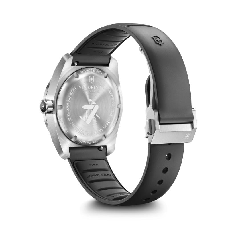 オリジナルCAPプレゼント ビクトリノックス VICTORINOX 公式 コンセプトワン ソーラー ブラック ラバー 正規品 5年保証 時計 腕時計 メンズ レディース 防水の画像