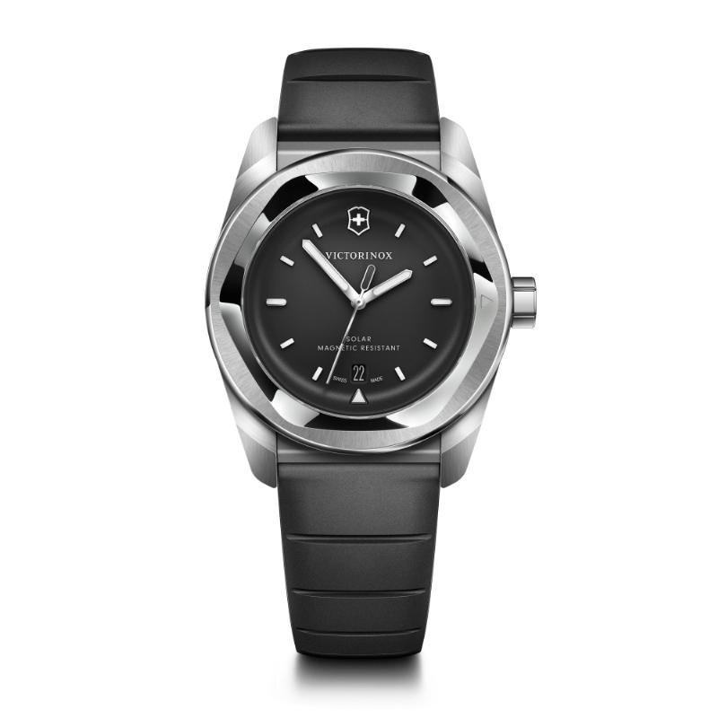 オリジナルCAPプレゼント ビクトリノックス VICTORINOX 公式 コンセプトワン ソーラー ブラック ラバー 正規品 5年保証 時計 腕時計 メンズ レディース 防水の画像