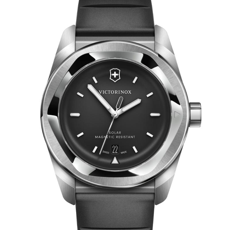 オリジナルCAPプレゼント ビクトリノックス VICTORINOX 公式 コンセプトワン ソーラー ブラック ラバー 正規品 5年保証 時計 腕時計 メンズ レディース 防水の画像