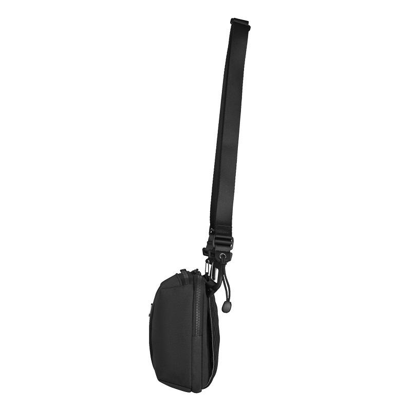 公式 ビクトリノックス VICTORINOX デラックスベルトバッグ(ブラック ライフスタイルアクセサリー 約4L 607124 日本正規品 ショルダーバック ボディバッ|victorinox|06