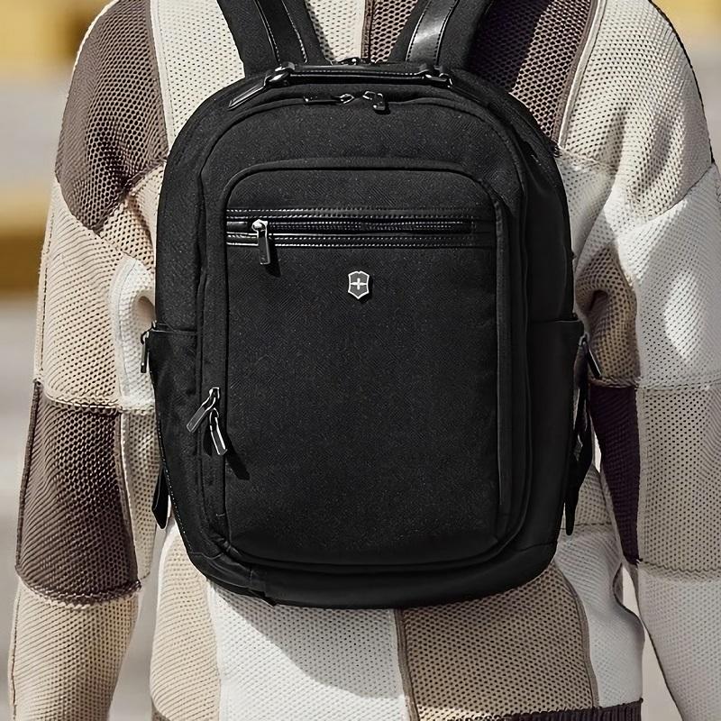 ビクトリノックス リュック メンズ VICTORINOX 公式 ワークスプロフェッショナル コンパクトバックパック 15L ブラック 正規品 保証付 611474｜victorinox｜03