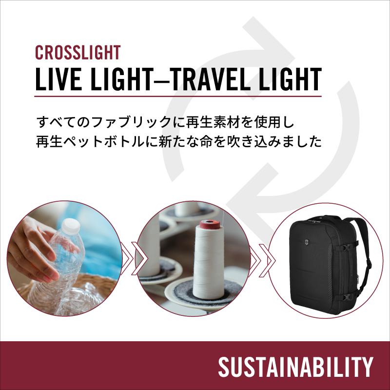 VICTORINOX（ビクトリノックス） 公式 クロスライト ガーメントバッグ
