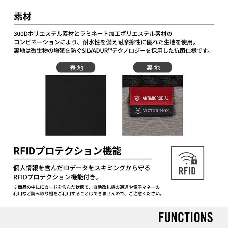 VICTORINOX（ビクトリノックス） 公式 シティポーチ ブラック トラベル