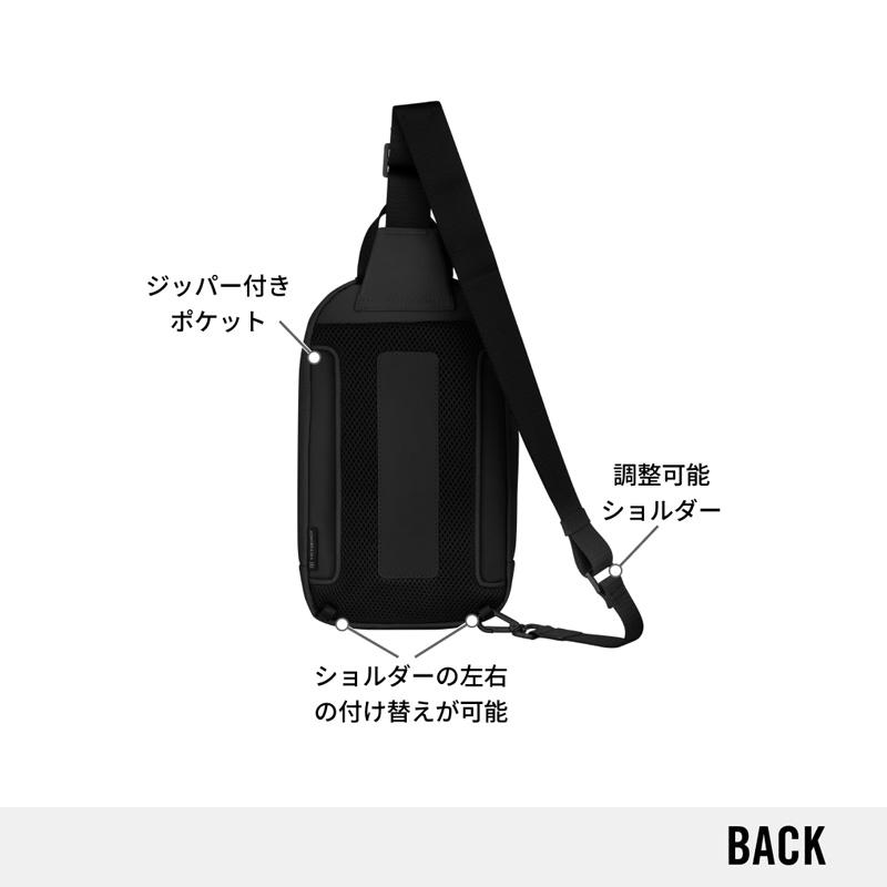 ビクトリノックス VICTORINOX 公式 スリングバッグ ブラック トラベル