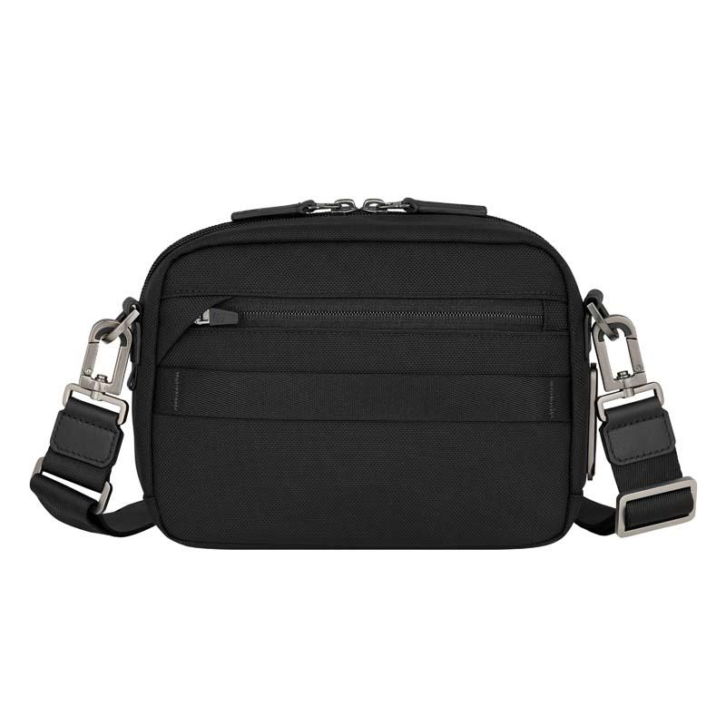ビクトリノックス VICTORINOX 公式 ミシック コンパクトクロスボディバッグ ブラック 正規品 ショルダーバッグ 斜めがけバッグ メンズの画像
